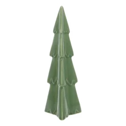Porzellan-Tannenbaum Im 3D-Format, Cottage Green, 22 Cm