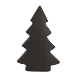 Porzellan-Tannenbaum, Schwarz, 20 Cm