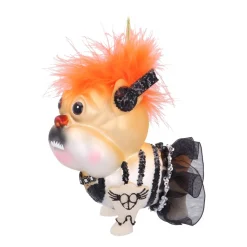 Punk Bulldogge Weihnachtsanhänger Für Einen 