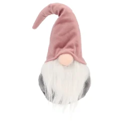 Rosa Gnom Mit Langer Zipfelmütze