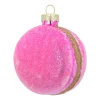 Rosa Macaron-Weihnachtsschmuck