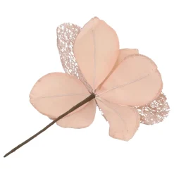 Rosa Magnolie Mit Glitzer Und Organza