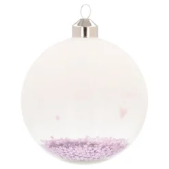 Rosa Weihnachtskugel Mit 