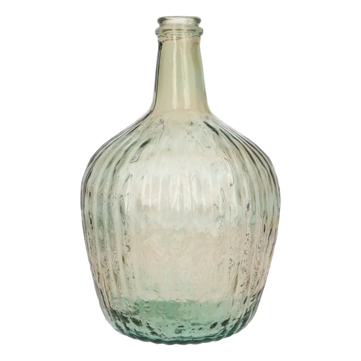 Runde Vase Aus Recyceltem Glas