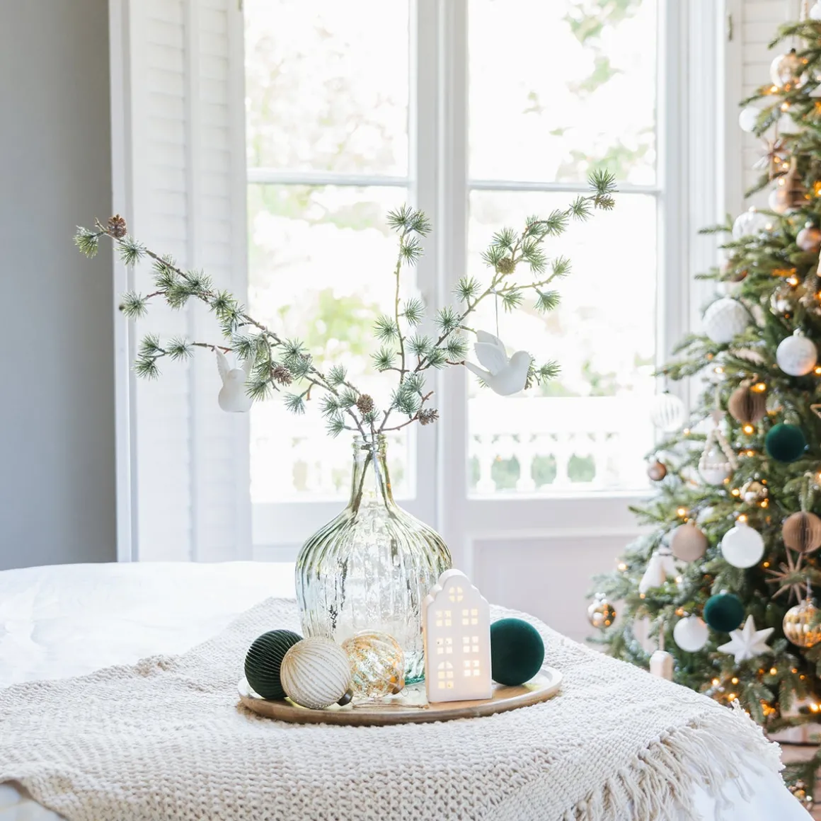 Runde Vase Aus Recyceltem Glas