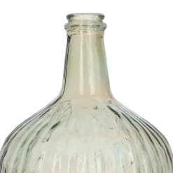 Runde Vase Aus Recyceltem Glas