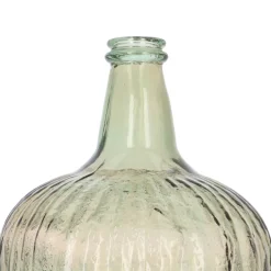 Runde XL-Vase Aus Recyceltem Glas