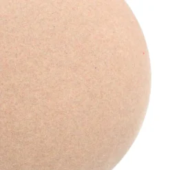 Samt-Weihnachtskugel In Beige - Unzerbrechlich