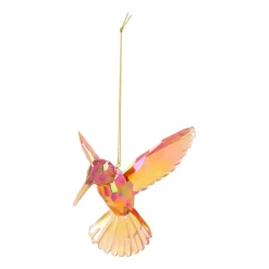 Schillernder Kolibri-Weihnachtsschmuck In Warmen Farbtönen