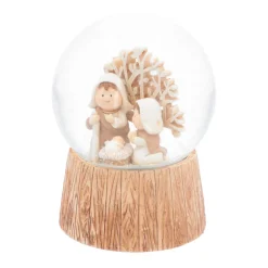 Schneekugel Weihnachtskrippe, Ø 10 Cm