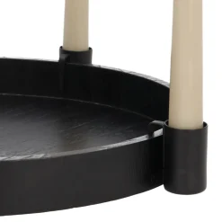 Schwarze Kerzenhalter Für Tafelkerzen