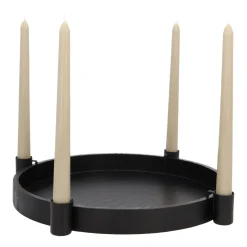 Schwarze Kerzenhalter Für Tafelkerzen