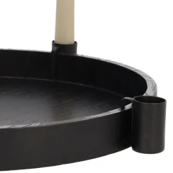 Schwarze Kerzenhalter Für Tafelkerzen