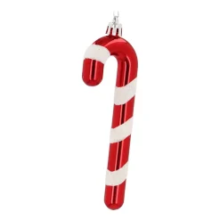 Set Von 2 Rot-weißen Zuckerstangen