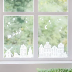 Statische Fenstersticker Weiß (auf Bogen)