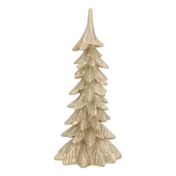 Tannenbaum Champagner, Polyresin, 27 Cm
