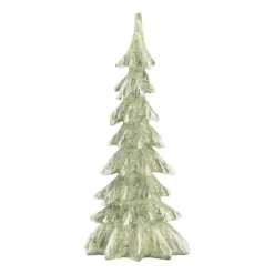 Tannenbaum Figur Grün, Aus Polyresin, 19 Cm