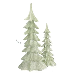 Tannenbaum Figur Grün, Aus Polyresin, 27 Cm