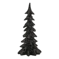 Tannenbaum Schwarz, Polyresin, 19 Cm