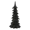 Tannenbaum Schwarz, Polyresin, 27 Cm