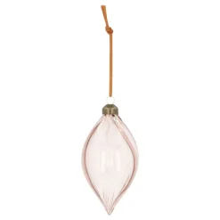 Taupe Weihnachtszapfen Mit Eleganten Swirls