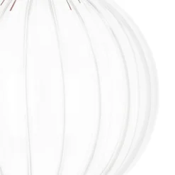 Transparente Weihnachtskugel Mit Linien