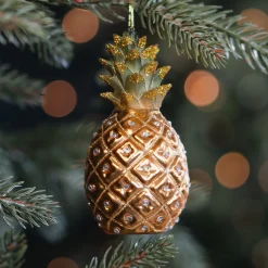 Tropischer Ananas Weihnachtsanhänger Mit Luxuriösen Details