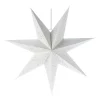 Weißer Papierstern 60 Cm