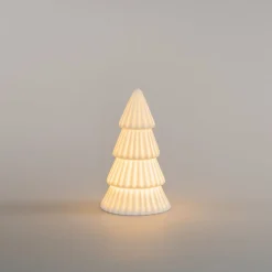 Weißer Porzellan-LED-Weihnachtsbaum