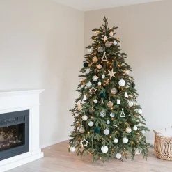 Weihnachtsbaumpaket 'Magic Moments': Ländliches Weihnachten Mit Modernen Akzenten