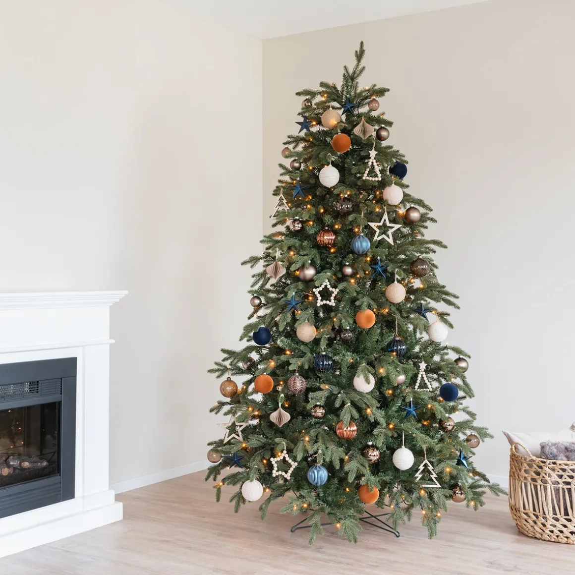 Weihnachtsbaumschmuck-Set 'Nordic Nature': Warme Und Ruhige Dekoration