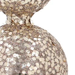 Weihnachtsbaumspitze Aus Glas - Taupe