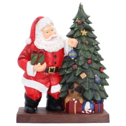 Weihnachtsfigur Santa Claus Mit LED-Beleuchtung
