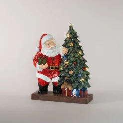 Weihnachtsfigur Santa Claus Mit LED-Beleuchtung