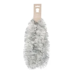 Weihnachtsgirlande Silber Glänzend, 270x7,5 Cm