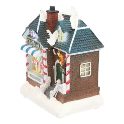 Weihnachtshaus Süßwaren-Laden, LED-Beleuchtung, 13,5 Cm