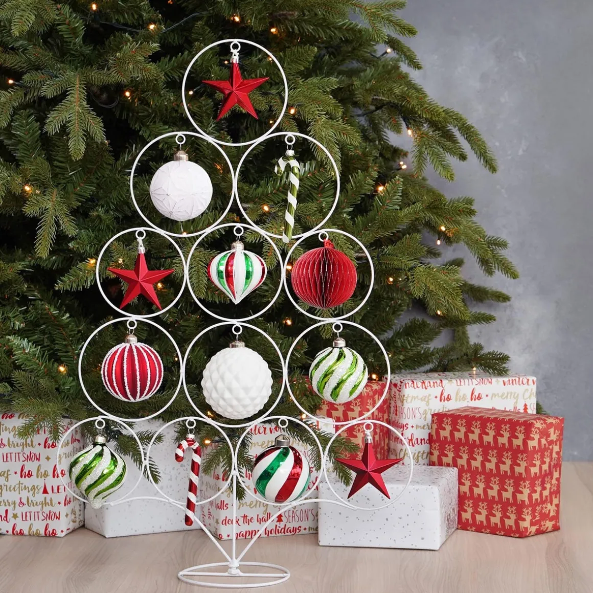 Weihnachtskugel Lampion, Rot, Glas, 8 Cm