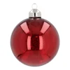 Weihnachtskugel Merkur, Rot, Glas 8 Cm