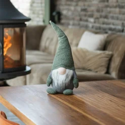 Weihnachtswichtel, Grün, Stoff, 42 Cm