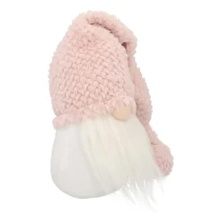 Weihnachtswichtel Mit Langer Mütze, Rosa,  Stoff, 63 Cm