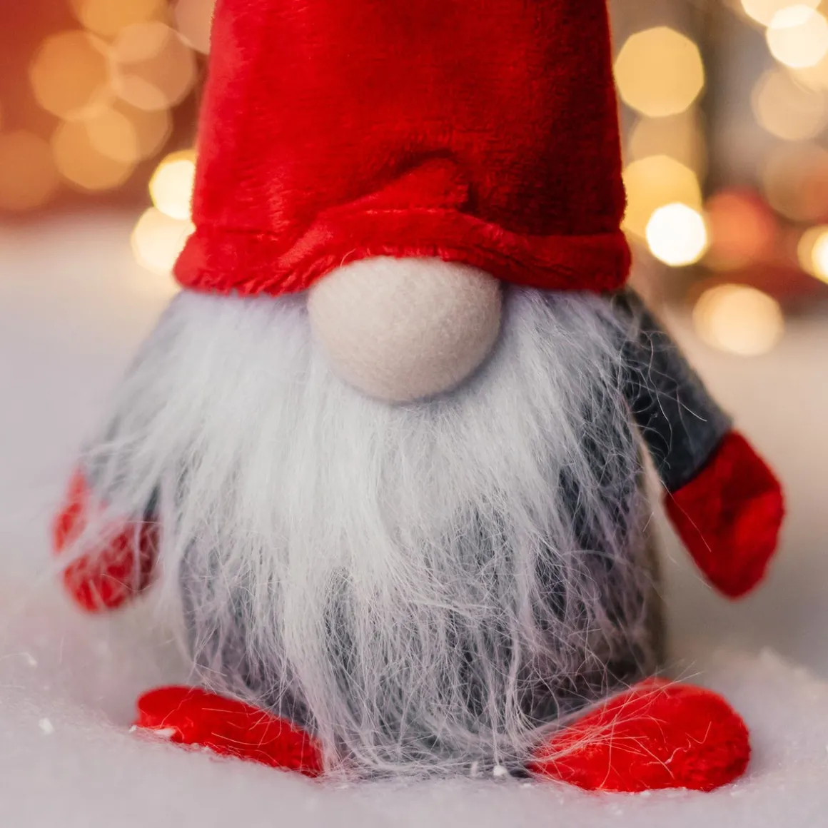 Weihnachtswichtel, Rot, Stoff, 19 Cm