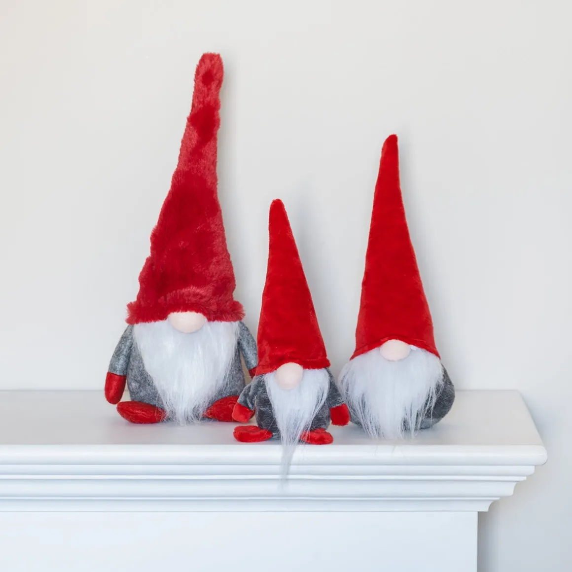 Weihnachtswichtel, Rot, Stoff, 30 Cm