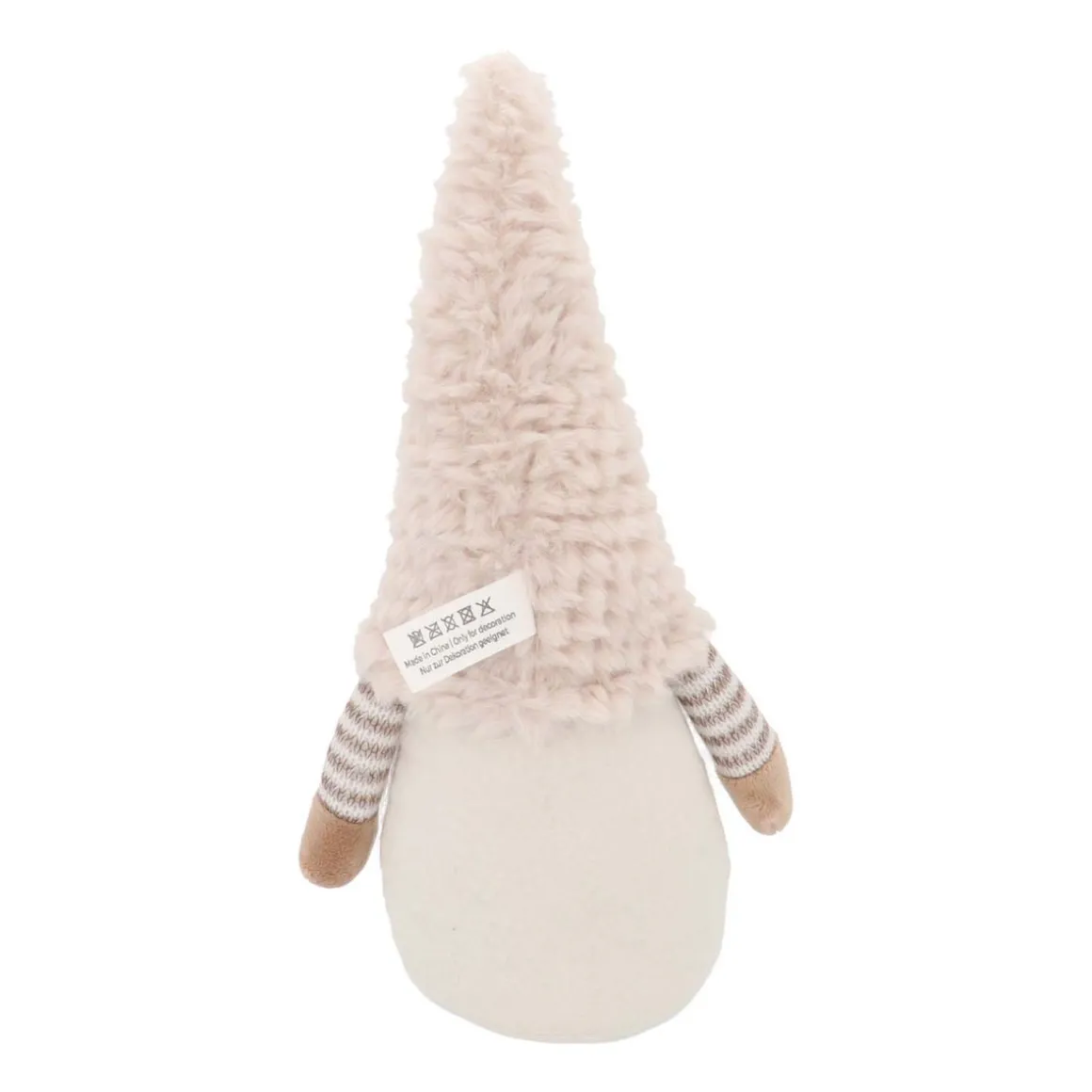 Weihnachtswichtel, Taupe, Stoff, 32 Cm