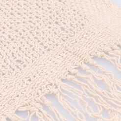 Wolldecke, Sandfarben, 130x170 Cm