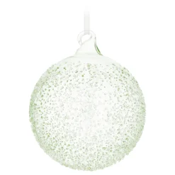 XL Weihnachtsbaumkugel - Handgefertigt - Eukalyptus-Grün
